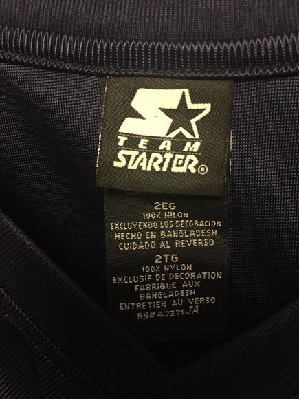 PENN STATE Jersey #1 NCAA Football Team STARTER 2XL NWT Rare Spellout VTG - Picture 5 of 9